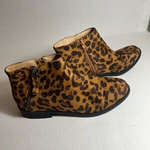 Time and Tru Leopard Print Boots